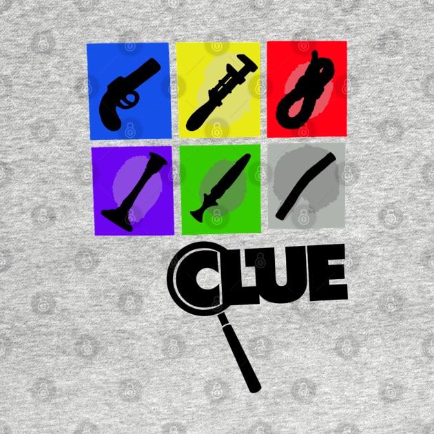 Clue movie t-shirt by Masa sih